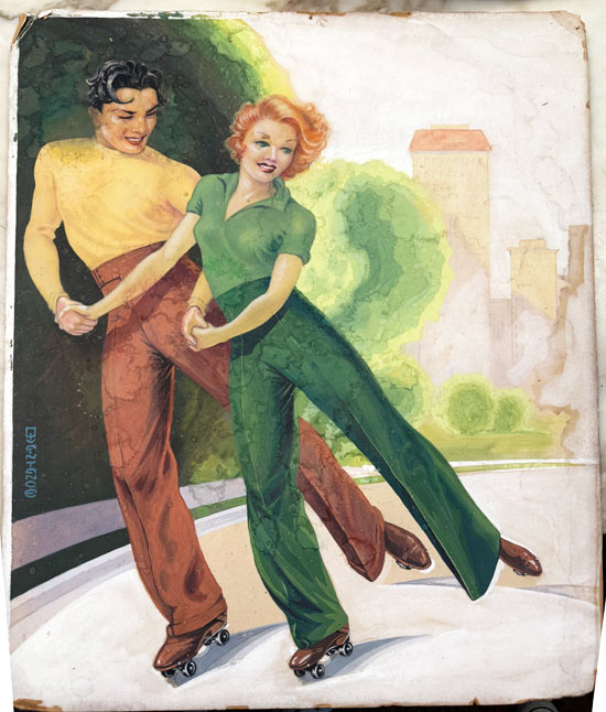 couple-on-rollerskates-in-Central-Park